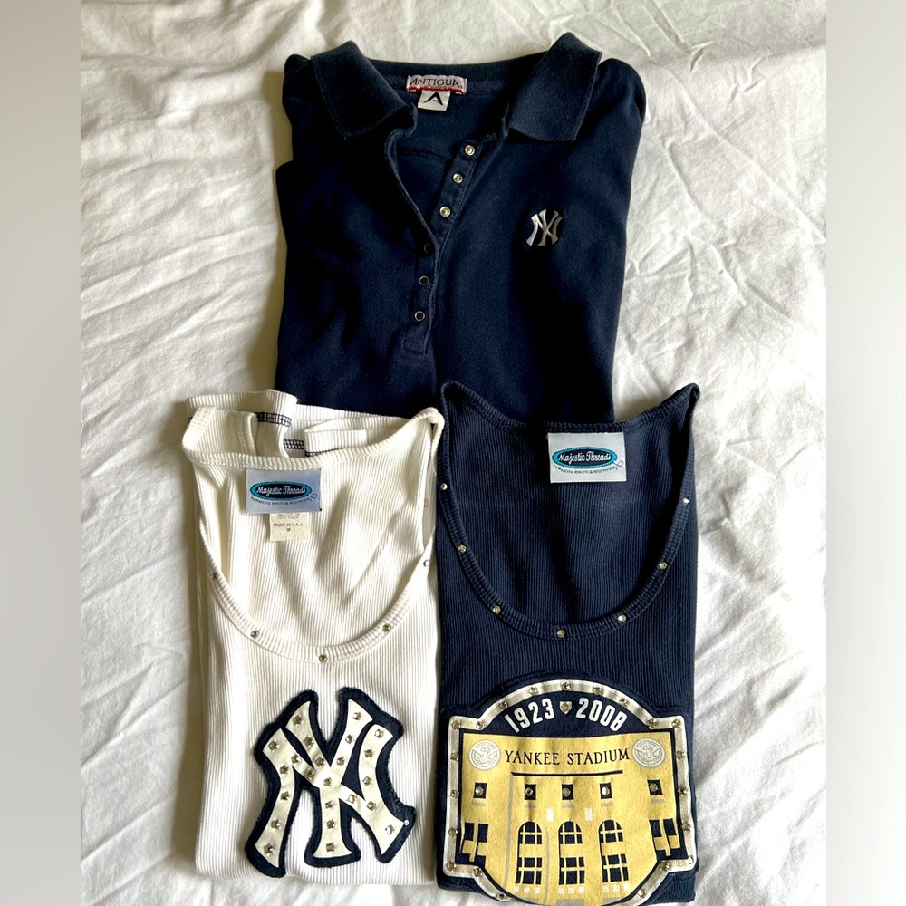 New York Yankees women’s tops Retro old Yankee stadium memorial